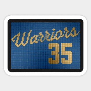 Warriors 35 Sticker